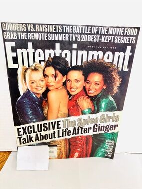 Entertainment Weekly July 17,1998 Magazine Spice Girls On Cover